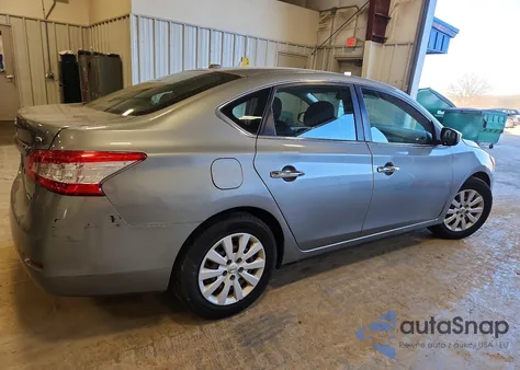 2013 Nissan Sentra S z USA, uszkodzony, nr VIN 3N1AB7AP4DL713059